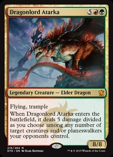 Dragonlord Atarka Dragons of Tarkir